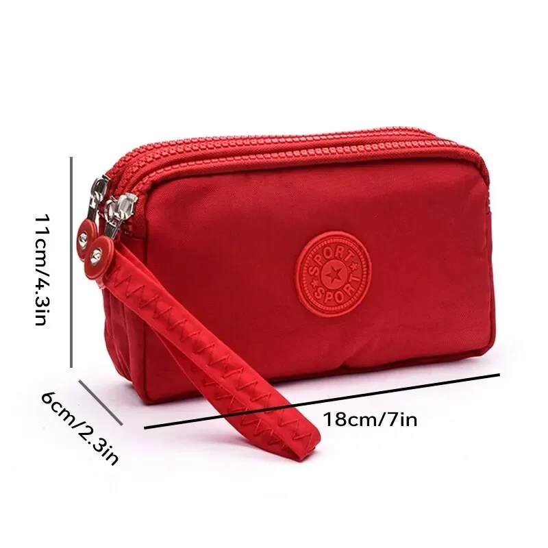 Men And Women Wallets New Korean Large Capacity Portable Oxford Cloth Coin Wallet Waterproof Portable