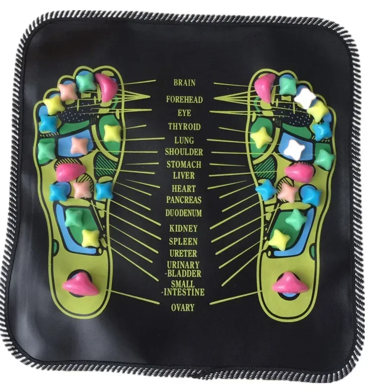 New Foot Massager Cushion Massage Mat Improve Blood Circulation Relieve Ache Pain Acupoint Stimulation Eliminate Muscle Fatigue