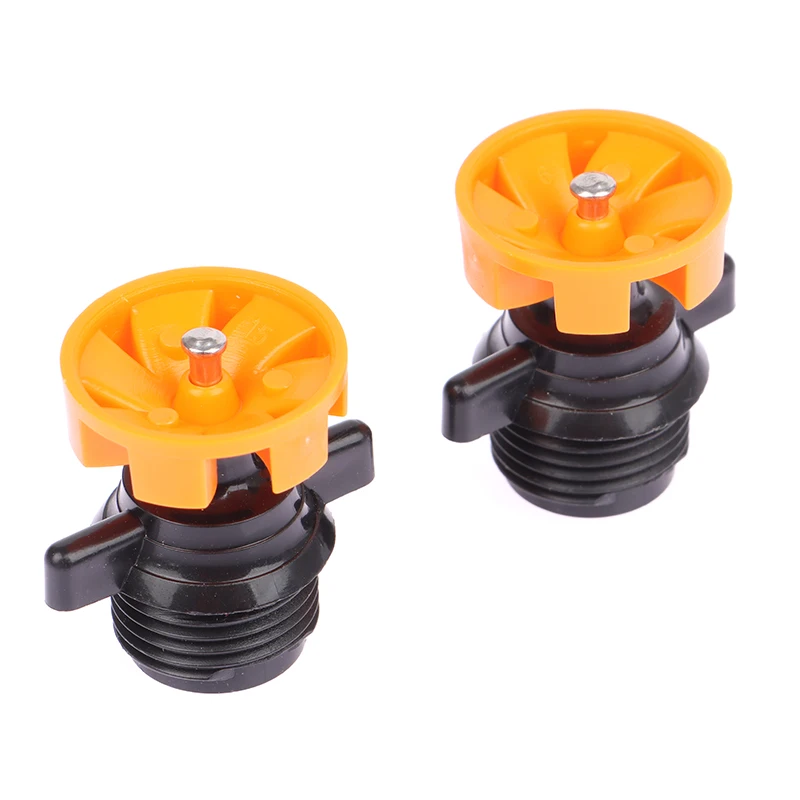 

HMA73-1/5Pcs 1/2" Male Thread Automatic Rotation 360 Degree Watering Nozzle Sprinkler Garden Park Lawn Vegetable Irrigation