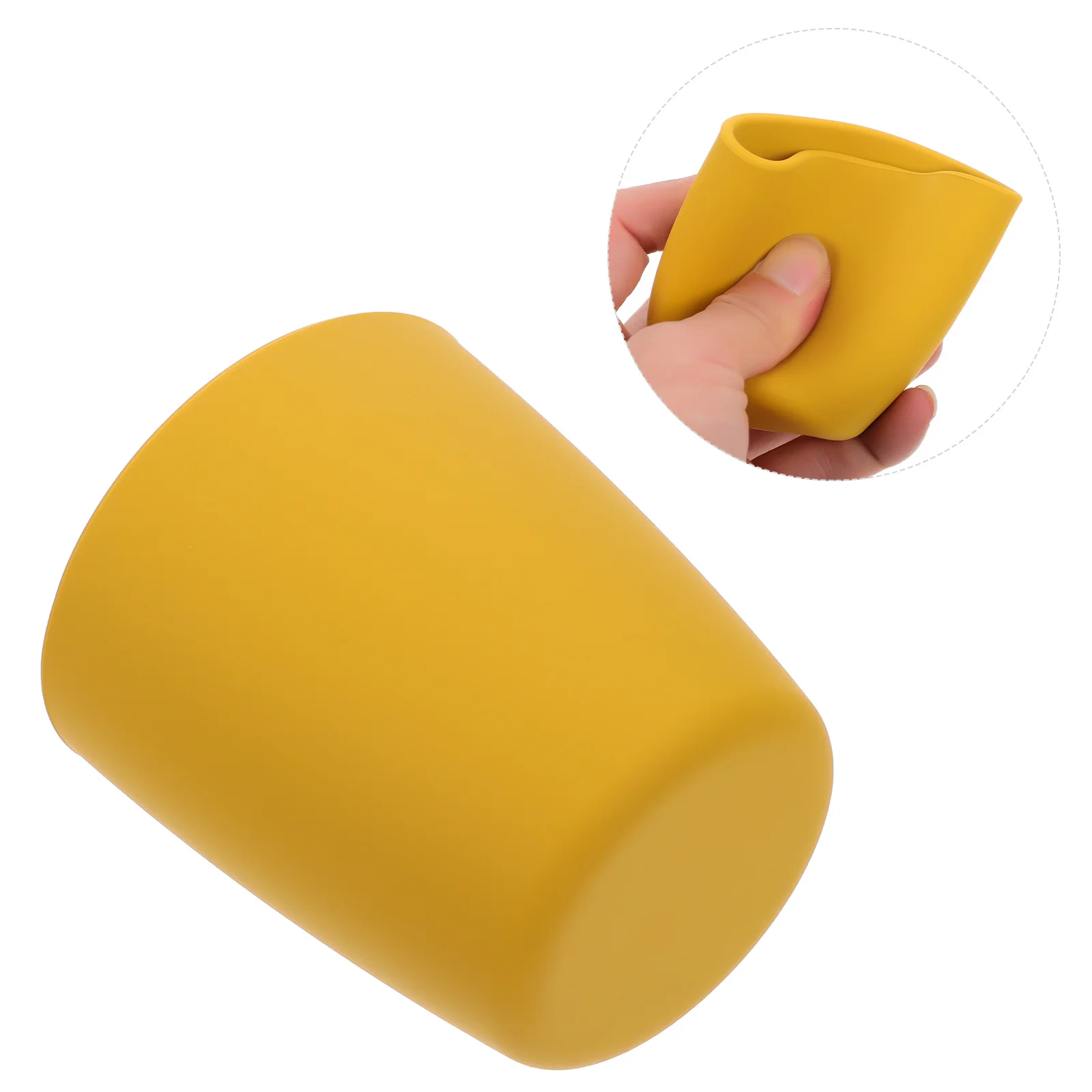 Kubek do picia dla niemowląt, silikonowy, treningowy, dla maluchów, do nauki, wytrzymały, dla niemowląt, uroczy, lekki