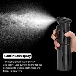 200/300Ml Spray Bottle Hair Cutting Fine Misting Empty Continuous Water Sprayer Salon Hairdressing Styling Tools