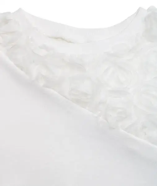 Damska bluza z kapturem z trójwymiarowym kwiatowym wzorem, elegancka i codzienna, na jesień i zimę 2025, nowy styl, modna damska baza, długi rękaw.