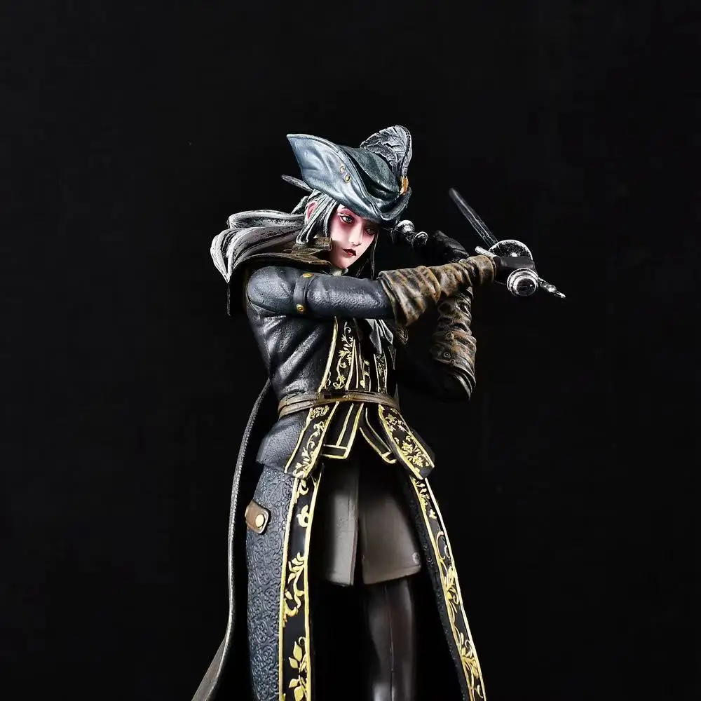 29cm Bloodborne 레이디 마리아 피규어 마리아 피규어 입상 모델 동상 인형 컬렉션 데스크 장식 장난감 어린이 생일 선물