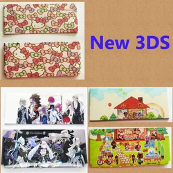 Placa de cubierta superior e inferior, carcasa para consola 3DS nueva