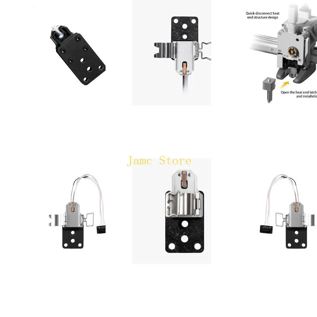 LX0B High Performances 3D Printer Heating Module 390°C Temp Metal Parts for Lab Mini Printing