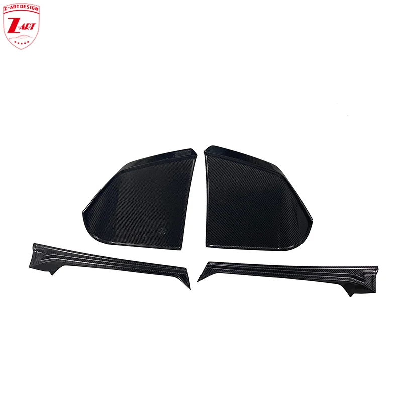Alerón Trasero de Fibra de Carbono Z-ART Q8 para AUDI Q8, Alerón de Techo de Fibra de Carbono para Q8, Spoiler de Techo de Fibra de Carbono para Q8 2019-2022
