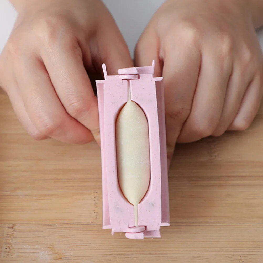

2pcs Dumpling Utensil Set Wheat Straw Dumplings Mould Wrapper Tools Pierogi Ravioli Press Crimped Design Bake Pastry