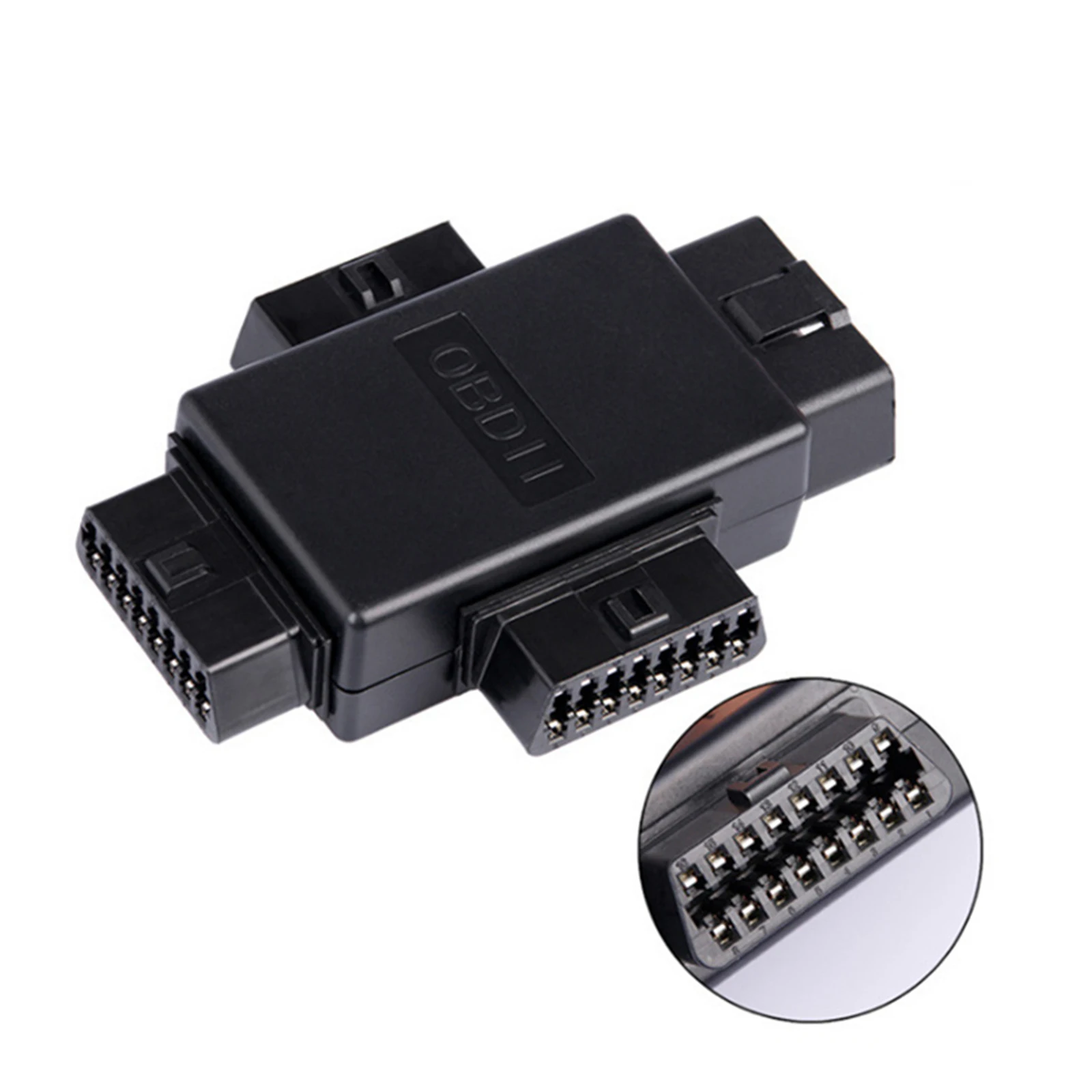 For Diagnostic Extender OBD2 OBDII 1 Male to 3 Female Splitter Converter Adapter