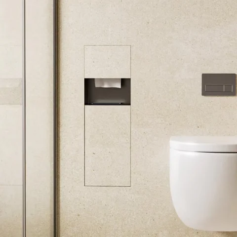 CX394LK 현대 숨겨진 스테인레스 스틸 틈새 화장실 화장실 내장형 쓰레기통 티슈 박스 랙은 벽 캐비닛을 사용자 정의 할 수 있습니다 Best5