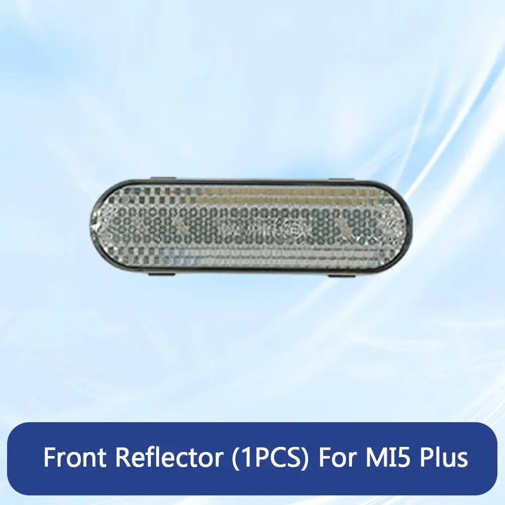 Front Reflective Strap Stickers Sliver For XiaoMis Mi5 Plus Safety Decoration Night Reflector Electric Scooter Spare Parts