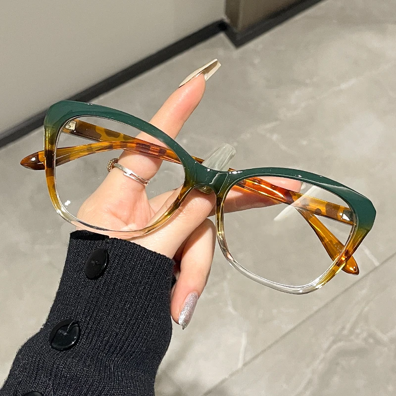 Anti Blue Light Blocking Cat Eye Oculos Mujer Glass Women Brand Fashion Luxury Designer Optical Eyeglasses Frame Classic Eyewear