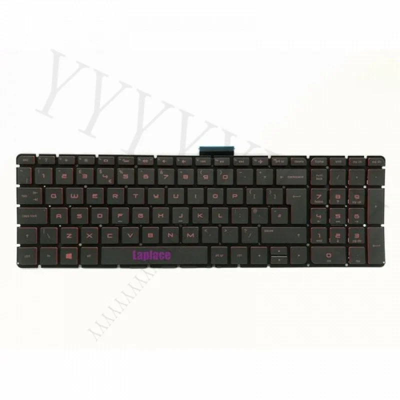 

QUK Red backlit keyboard for HP Pavilion Star Wars Edition 15-an001na 15-an000na