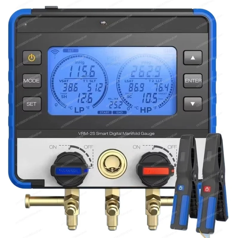 

New VRM-2S Intelligent Digital Manifold Meter with Wireless Cryogenic and High Temperature Probes