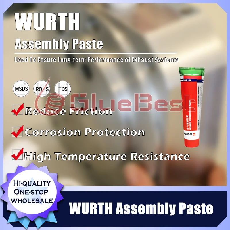 Pasta de montaje WURTH para aplicaciones de montaje de tuberías de escape y eliminación de óxido Producto original