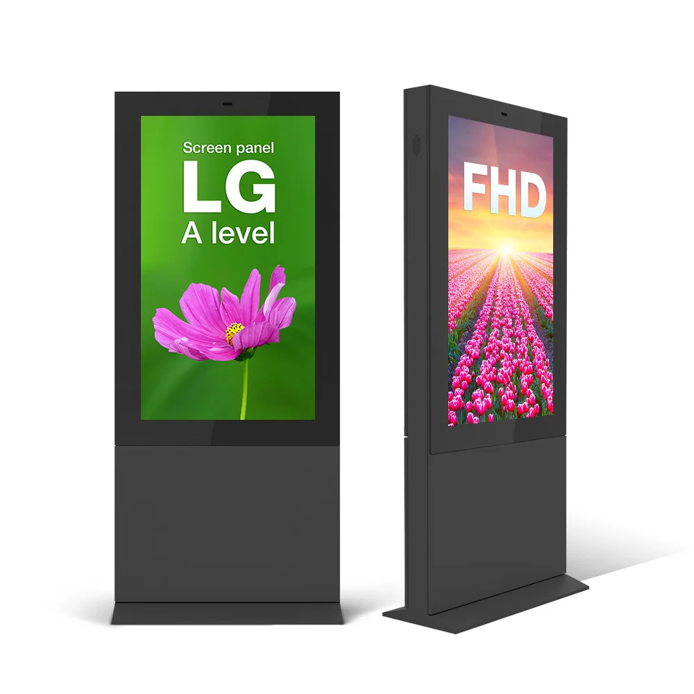Outdoor 43 55 65 Inch Digital Signage Displays Android Player Advertising Equipment Machine Lcd Totems Aliexpress