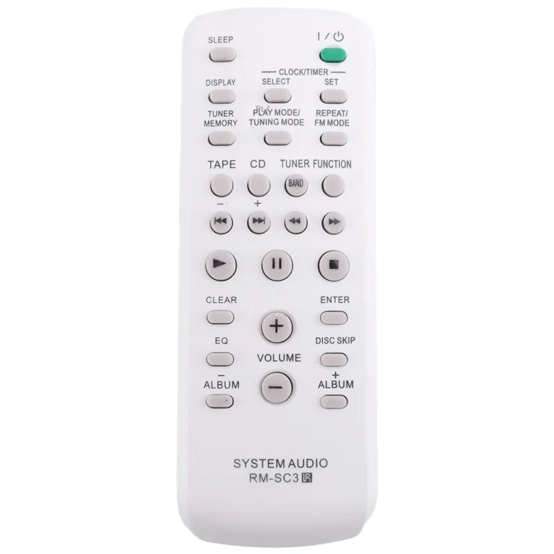 For Sony CD HIFI System Audio Remote Control RM-SC3 RM-SC30 RM-SC50 RM-SC55 MHC-RG29 MHC-RG490S CMT-EH10 CMT-U1 CMT-CPZ1-[A51I]