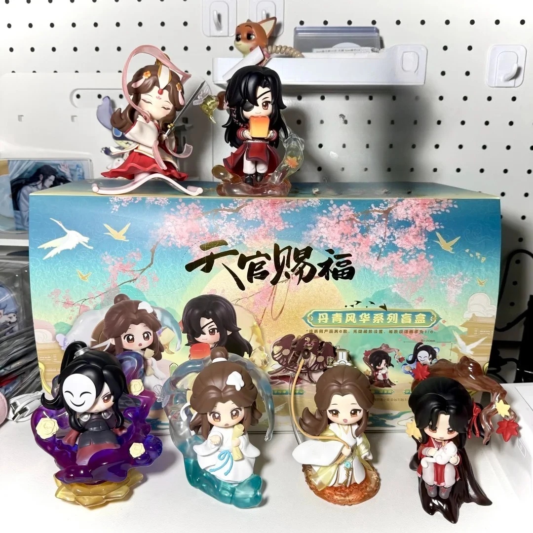 

Heaven Official's Blessing Blind Box Danqing Fenghua Series Mysterious Box Animation Trendy Toys Desk Decora Ornament Gifts