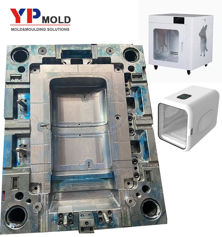 تخصيص ABS PC PP PVC PE البلاستيك صب حقن الكلب مجفف الشعر مع عداء الباردة PET المواد البلاستيكية أجزاء التصنيع