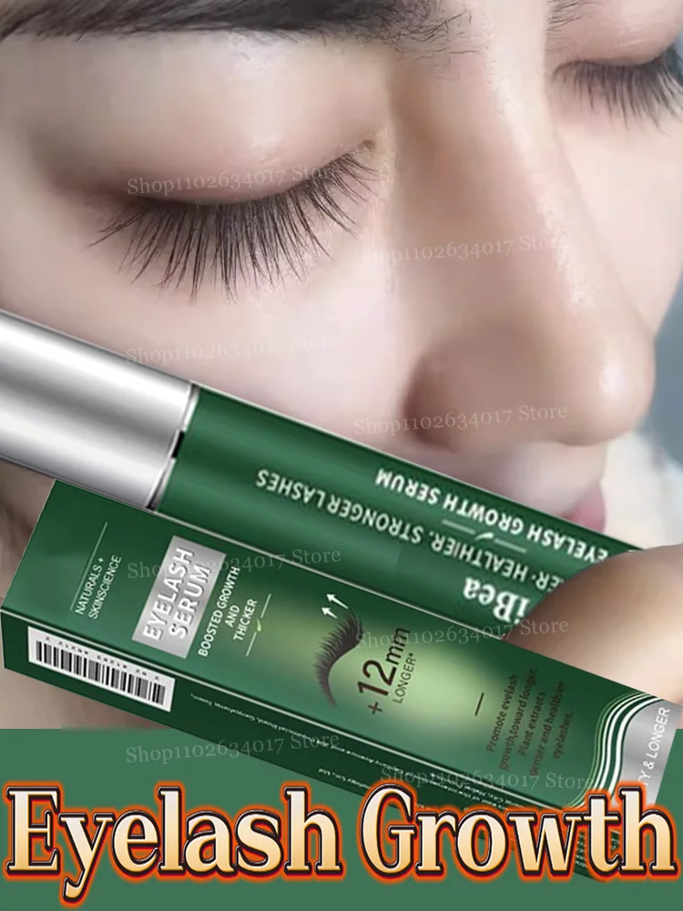 Plant extract nourishes strong root and healthy eyelashes, eyelash growth liquid revives eye brilliance