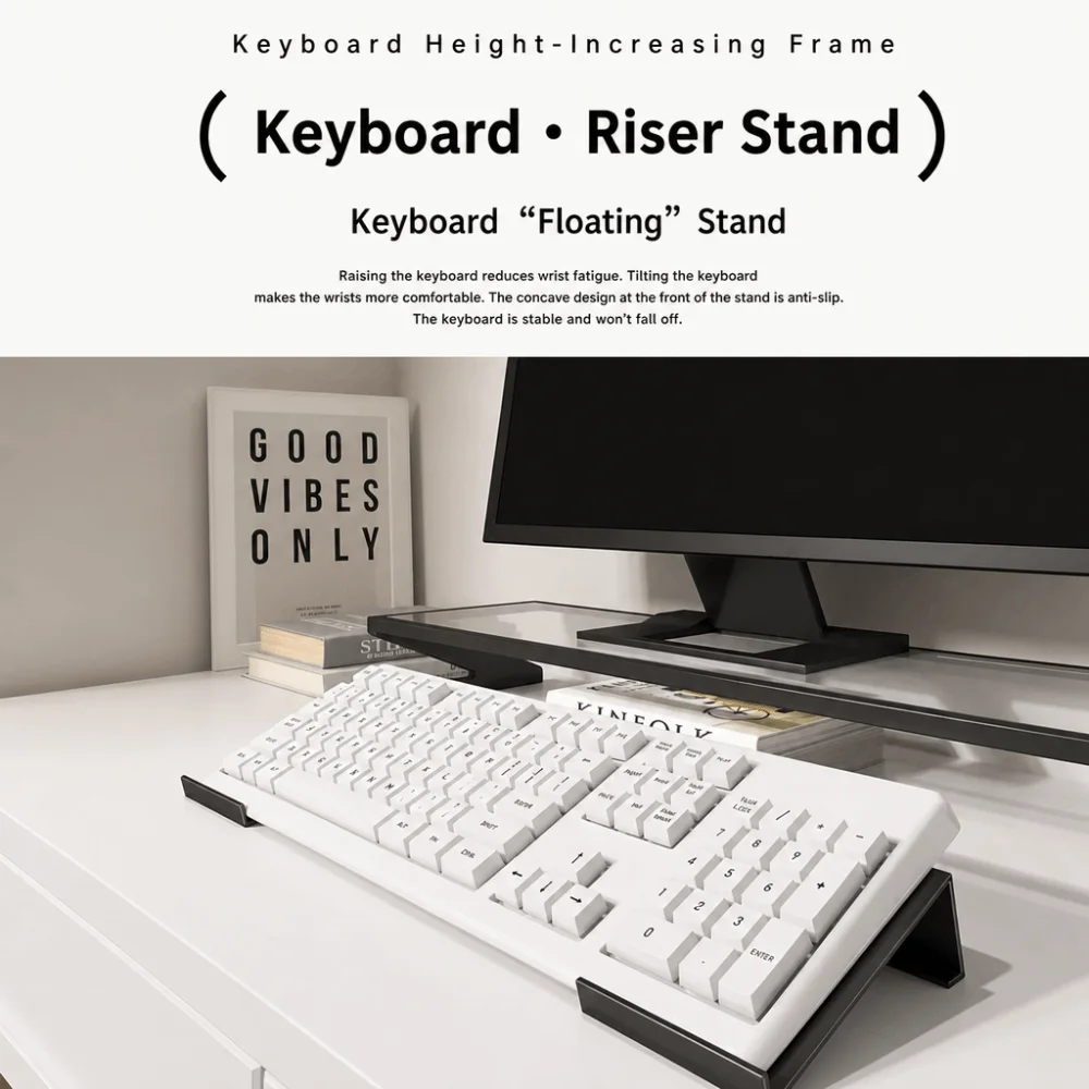 Gaming Keyboard Non Mechanical - قطعة واحدة/زوج واحد من حامل لوحة