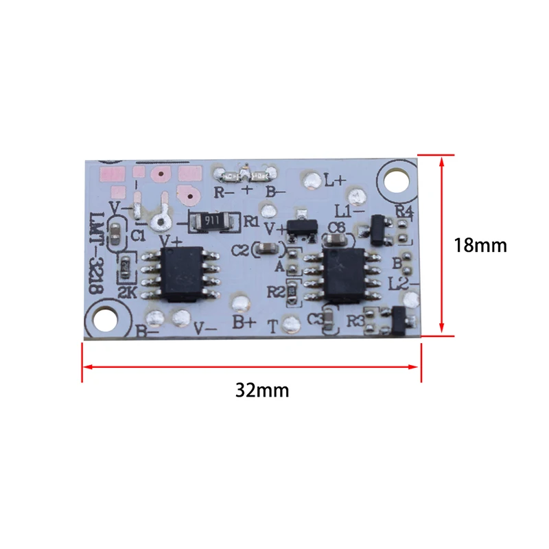 5V 2-way LED Control Chip Touch Control Adjustable Stepless Brightness Adjustment With Charging Function