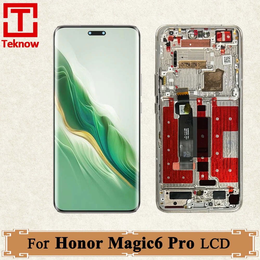 

6.8" OLED For Honor Magic6 Pro LCD Display BVL-AN16 Touch Screen Digitizer Assembly Replace For Honor Magic 6 Pro BVL-N49 LCD