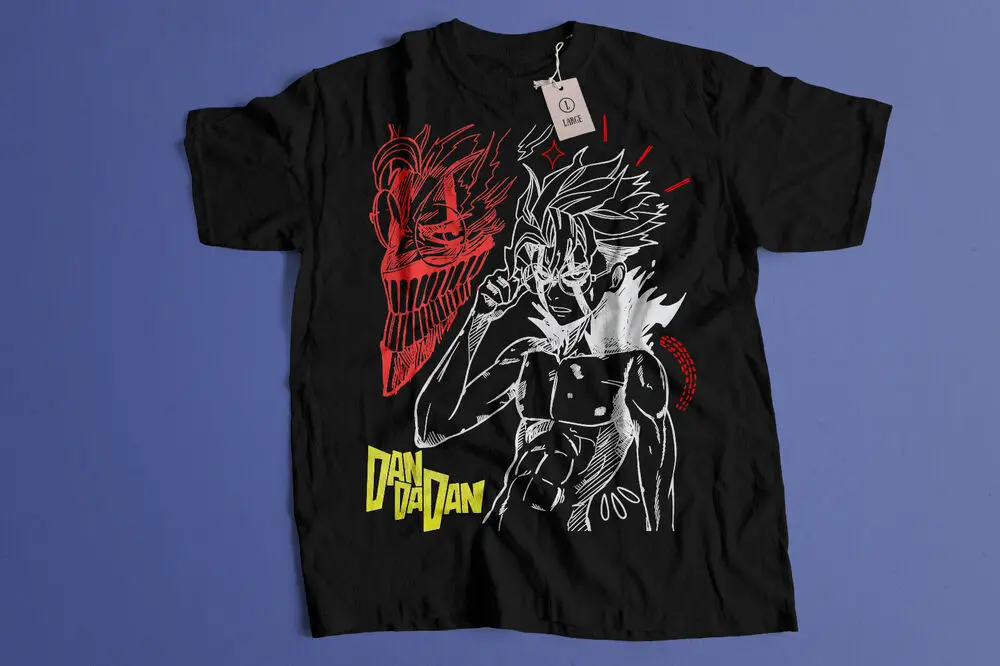 Dandadan T-shirt Japanaise Anime Manga Gift Exclusive Shirt All Size image 2