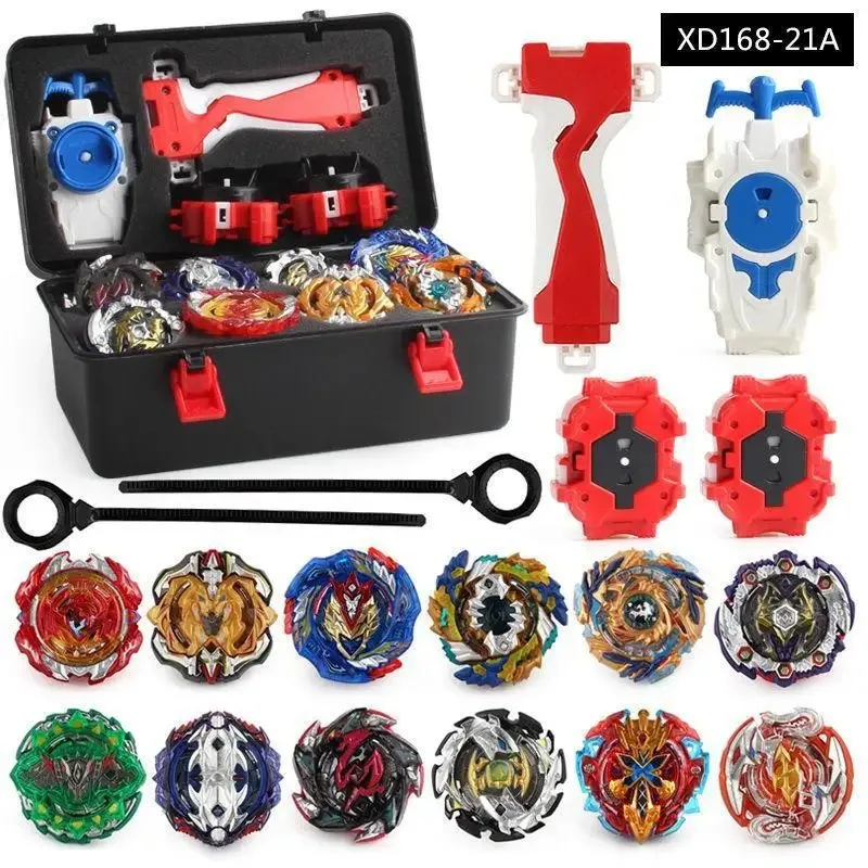 Beyblade Burst Spark GT Toy Arena Metal Fafnir Bey Blade Boy Deluxe Edition 12PCs Gyro Storage Box Assembled Toys