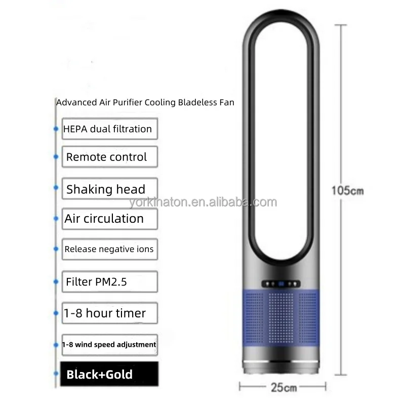 مروحة صغيرة 2 في 1 مثبتة على الحائط، مروحة برجية أرضية كهربائية محمولة للتبريد الساخن