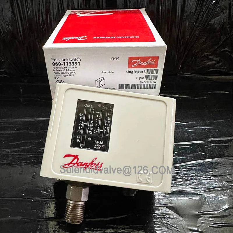 Регулятор давления Danfoss KP35 060-113391, реле давления 060-113366 Регулятор давления Danfoss KP35 060-113391, реле давления 060-113366