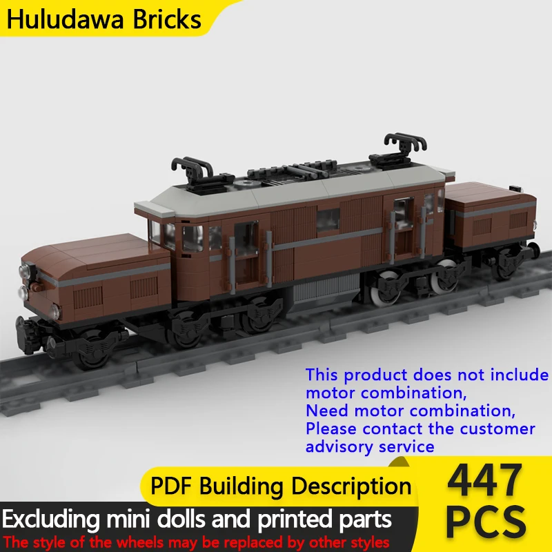 

City Car Model MOC Building Bricks Railway Passenger Locomotive Modular Technology Children Holiday Gifts Assemble Toys Suit