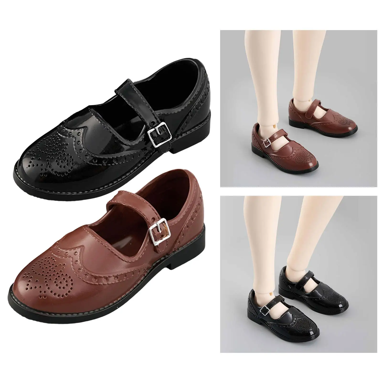 

1/4 BJD Doll Shoes Realistic Classic Portable Unisex for DIY Handcraft