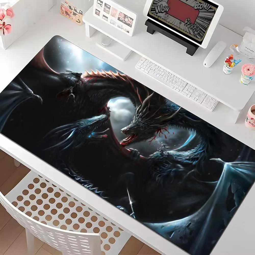 

Hot TV Game Of Thrones Mouse Pad Multiple Sizes Large Square Computer Office Game Table Mats Rubber Anti-slip Mousepads
