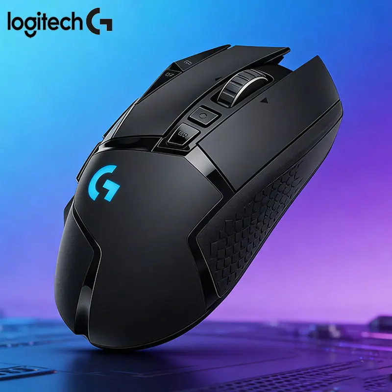 

Logitech G502/M280/G305 Gaming mouse with freely switchable RGB backlight, high precision, dual-use for office and gaming