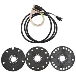 E Bike Pedal Assist Sensor Universal Speed Sensor For Electric Bicycle Bike Power Pedal Assist Sensor For Outdoor Riding Black