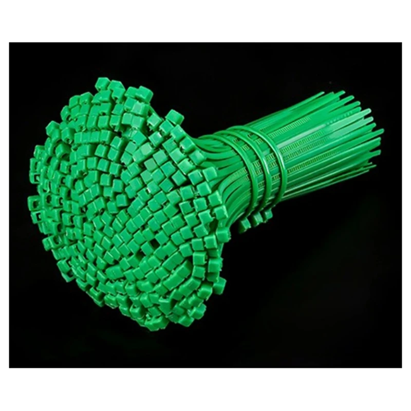 A74E-Self Locking Nylon Cable Ties Wire Cable Ties Self Locking Organ Quick Cable 4X200mm 500 Pcs