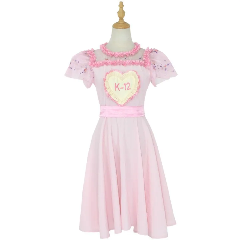 Costume de cosplay de K-12 de film ensembles complets, robe rose violette, olympiques uniformes pour femmes, tenue d'Halloween, vêtements de fête de carnaval, jeu de rôle