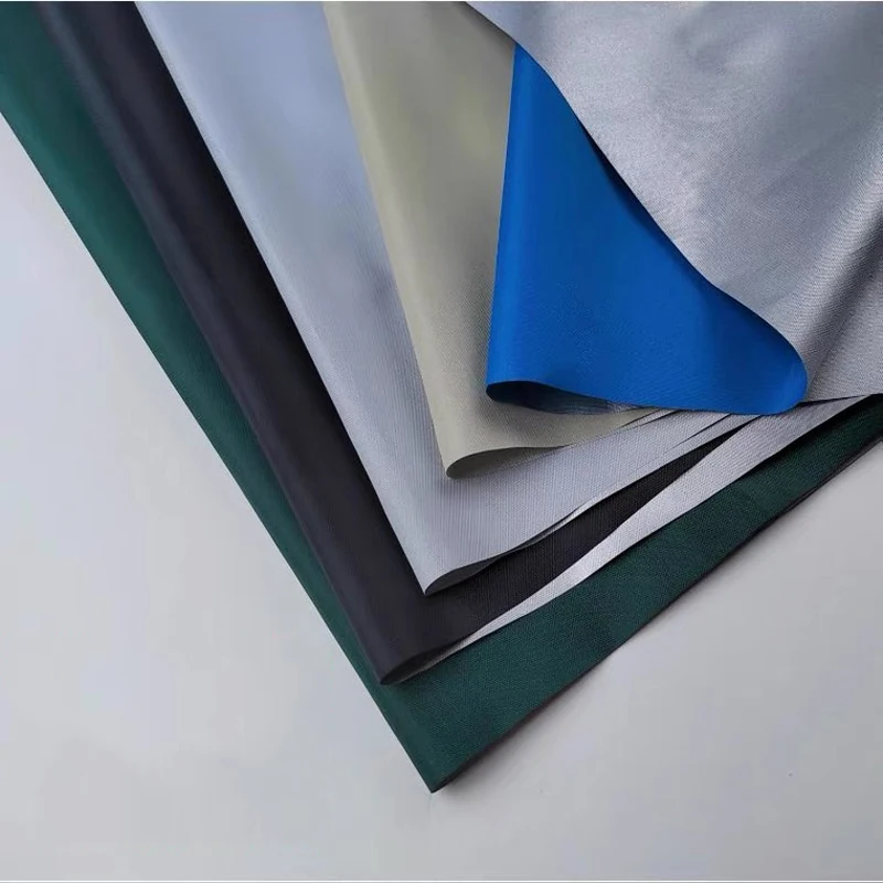 3/5/10m 1.6m wide silver coated waterproof fabric，sunshade sunscreen Oxford fabric for sky curtain tent cloth，car clothing cloth