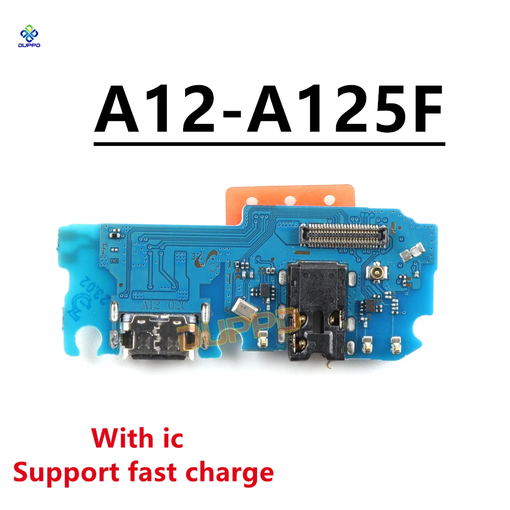 Charging Flex For Samsung Galaxy A12S  SM-A127 A127F A12 SM-A125F USB Charge Port Jack Dock Connector Charging Board Flex Cable