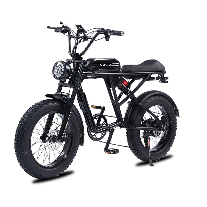 

Intelligent Library New Arrival Akez 20 Inch Sur Ron 13Ah/26Ah Electric Fat Tire City Mountain E Dirt Hybrid Bike Electric Motor