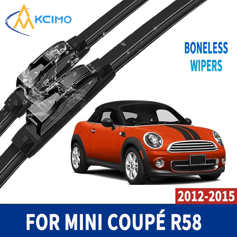 

Front Windshield Wiper Blades For Mini Coupé R58 2012-2015 Windscreen Window Wiper 2pcs Car Accessories