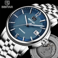 Luxury Brand Benyar For Men's Watch Business Automatic Wristwatches Male Mechanical Waterproof Auto Date New Relogio Masculino