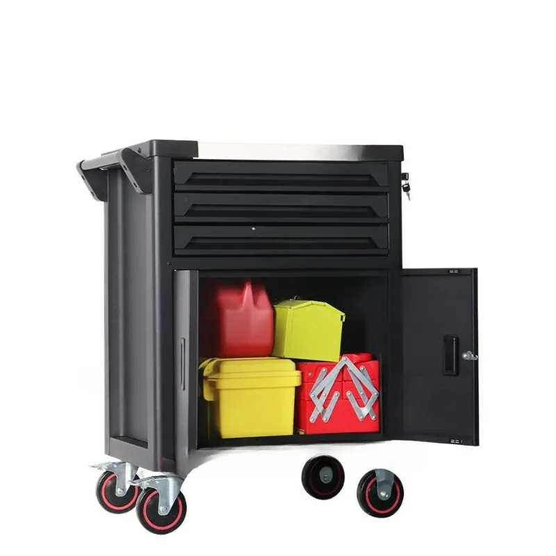 

Heavy Tool Cart Workshop Tool Cabinet Storage Box Toolbox Auto Repair Iron Drawer Multifunctional Cart