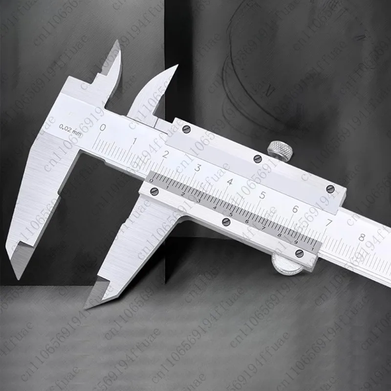 

Stainless Steel Vernier Caliper 0-150-200MM High Precision Four-Way 0.02mm