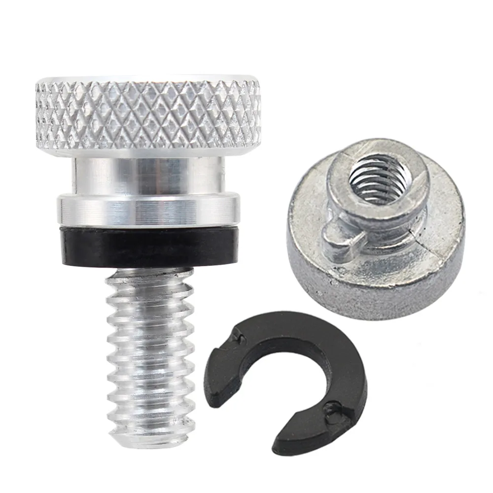 Motorcycle Rear Fender Seat Bolt Screw Nut Kit Mount Knob Cover For Harley Sportster Touring Road Glide Street Softail Dyna CVO