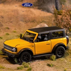 Ford Bronco-Coche de aleación a escala 1:36, vehículo de juguete fundido a presión, modelo de coche a escala en miniatura, juguetes para niños