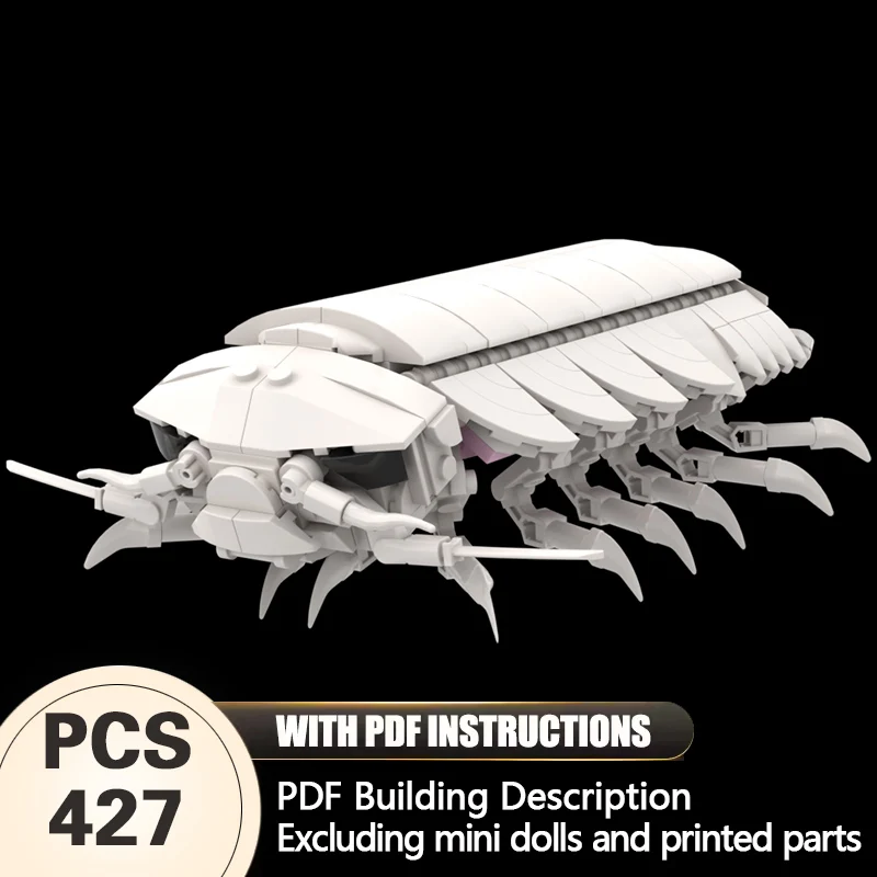 

Creators Animal Series Model MOC Building Bricks Bathynomus Modular Technology Gifts Holiday Assemble Children Toys Suit