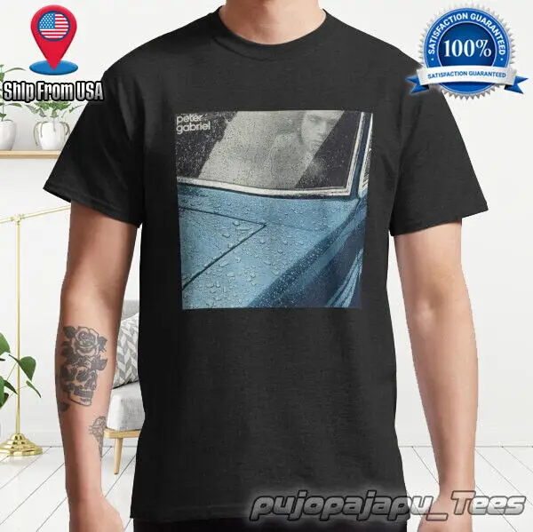 NEW Peter Gabriel - Car Classic American Funny Logo Men TShirt Size S-5XL