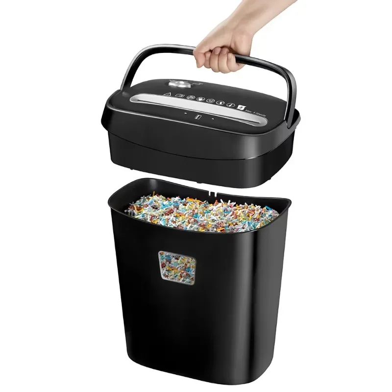 Installation Paper Tray 20 Sheets Small Electric Heavy Duty Portable A4 Shredder Office