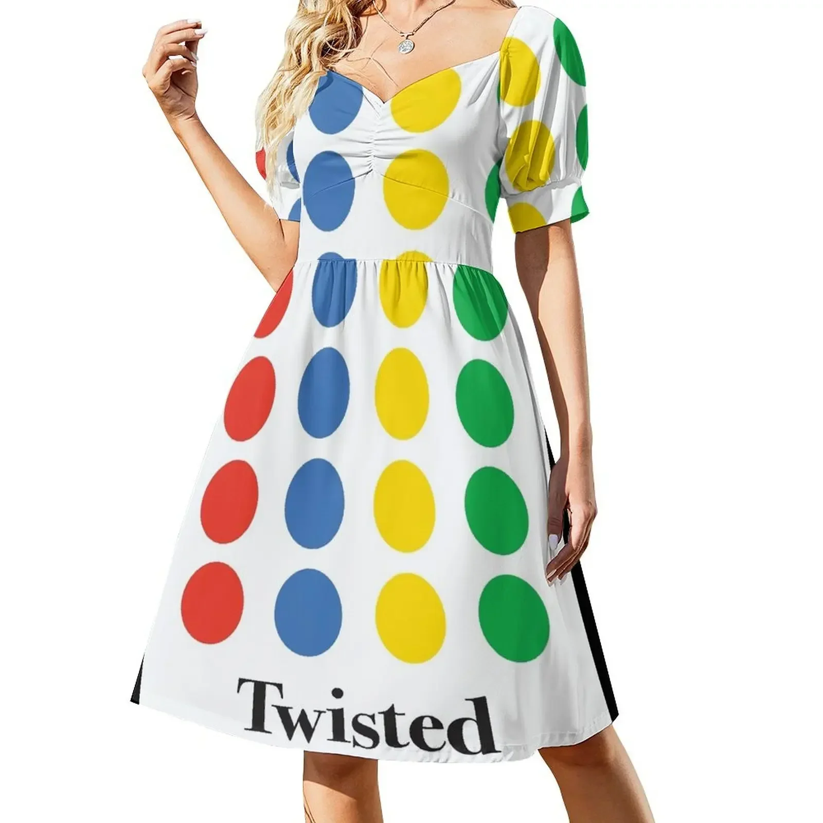 

Twisted Twister Short-Sleeved Dress luxury evening dresses for women 2025 Dance dresses Dress